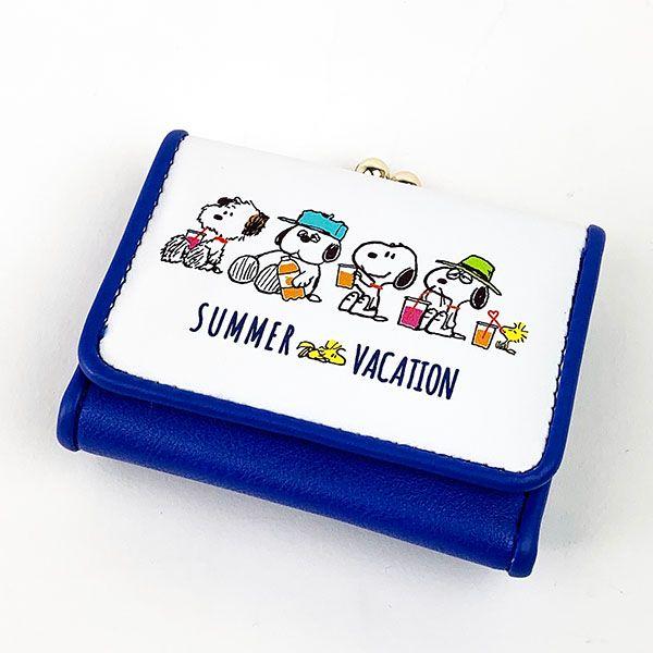 スヌーピー-コンパクト財布-バケーションスヌーピー-財布-三 スヌーピー-コンパクト財布-バケーションスヌーピー-財布-三