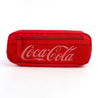 コカコーラ　Coca-Cola 筆箱　レトロ　ポーチ コカ・コーラ ペンポーチ red 文房具 筆箱 おもしろ ペンケース