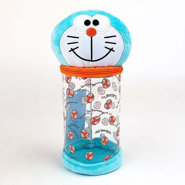 I,mDoraemon-ドラえもん-HUGペンケース　I,mDoraemon-ペンポーチ　どらえもん　入園　文房具-ブルー 商品画像1：キャラグッズPERFECT WORLD TOKYO