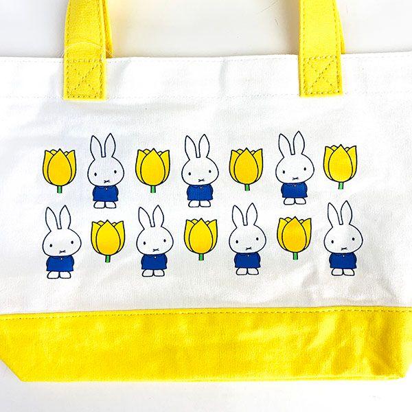 ミッフィー-チューリップ-miffy-and-tulips-ランチトート-YE-バッグ-ランチ-イエロー-グッズ--(MCOR) 商品画像3：キャラグッズPERFECT WORLD TOKYO