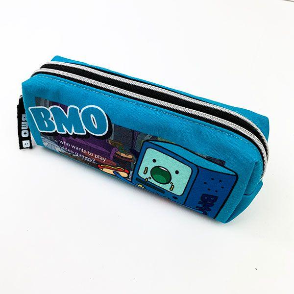 アドベンチャー・タイム-BMO-Wファスナーペンポーチ-ポーチ-Wファスナー-ペンケース--グッズ--(MCOR) 商品画像1：キャラグッズPERFECT WORLD TOKYO