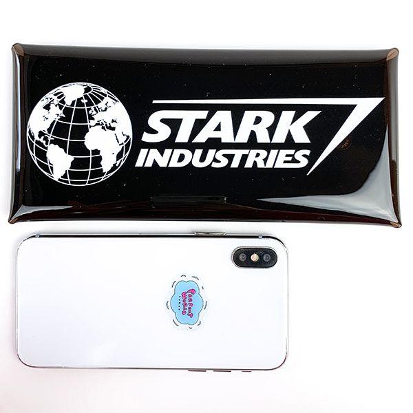 MARVEL-マーベル-クリアマルチケース-クリア-BK-STARK-INDUSTRIES-マルチケース-筆箱-ポーチ-グッズ--(MCOR)(MCD) 商品画像3：キャラグッズPERFECT WORLD TOKYO