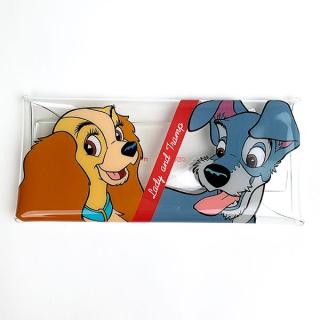 ディズニー-わんわん物語-クリアマルチケース-レディ＆トランプ-マルチ