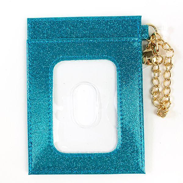 ディズニー-アリエル-シングルパスケース　BL　アリエル　POP-パスケース　定期入れ　グッズ　プリンセス-ブルー--(MCOR) 商品画像3：キャラグッズPERFECT WORLD TOKYO