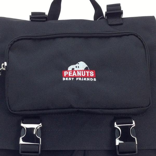 PEANUTS-スヌーピー-スクリュック-リュック-スクールリュック-フェイス-BK-スクエア-SN 商品画像6：キャラグッズPERFECT WORLD TOKYO