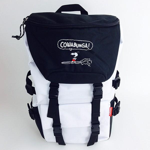 ピーナッツ-スヌーピー-3Dポケットマウンテンリュック-サーフィン-スヌーピー-デイパック-グッズ--(MCOR)(MCD) 商品画像1：キャラグッズPERFECT WORLD TOKYO