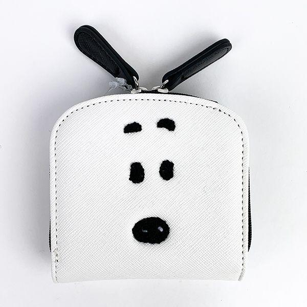 スヌーピー-PEANUTS-ラウンド財布-フェイスアップ-スヌーピー-お