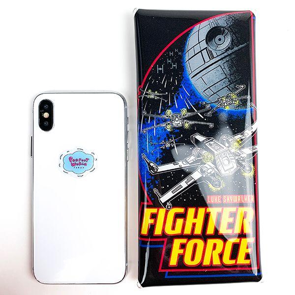 Disney-STAR-WARS-スターウォーズ-クリアマルチケース-Xウイング-ポーチ-マルチケース-グッズ--(MCOR)(MCD) 商品画像3：キャラグッズPERFECT WORLD TOKYO