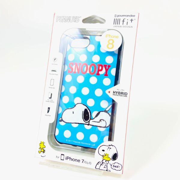 SNOOPY-スヌーピー-IP7/6ケース-グッズ-(MCD) 商品画像1：キャラグッズPERFECT WORLD TOKYO