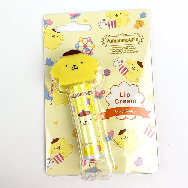 サンリオ-ポムポムプリン-リップクリーム-ポムポムプリン-リップスティック-リップ-ベビー-イエロー-グッズ 商品画像1：キャラグッズPERFECT WORLD TOKYO