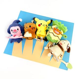 ポケットモンスター-モンポケ-指人形5Pセット-MONPOKE-パズル