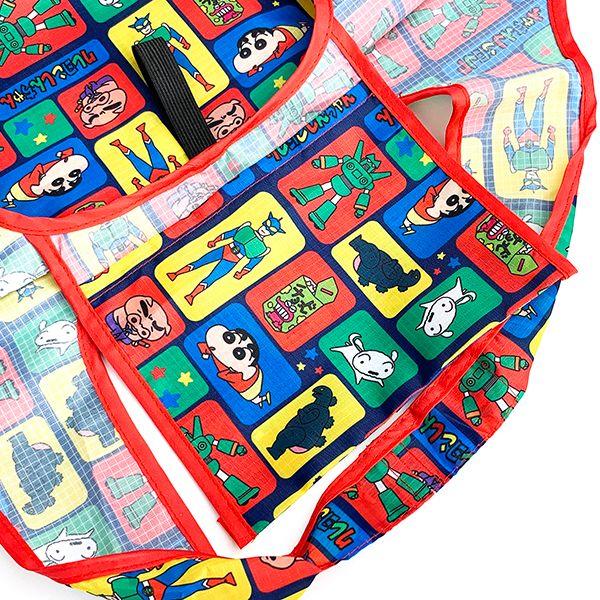 クレヨンしんちゃん-くるくるショッピングバッグ-しんのすけのお気に入り-お買い物バッグ-サブバッグ-グッズ 商品画像5：キャラグッズPERFECT WORLD TOKYO