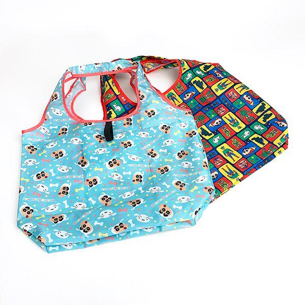 クレヨンしんちゃん-くるくるショッピングバッグ-しんのすけのお気に入り-お買い物バッグ-サブバッグ-グッズ 商品画像7：キャラグッズPERFECT WORLD TOKYO