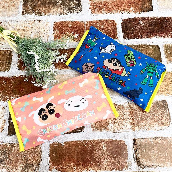 クレヨンしんちゃん-しんちゃん-ランチエコバッグ-シロ&しんのすけ-ランチ-バッグ-ピンク-グッズ 商品画像7：キャラグッズPERFECT WORLD TOKYO