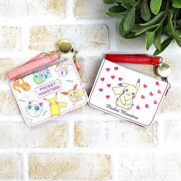ポケモン-ピカチュウ-二つ折りパスケース-定期入れ-RD-グッズ-(MCD) 商品画像5：キャラグッズPERFECT WORLD TOKYO