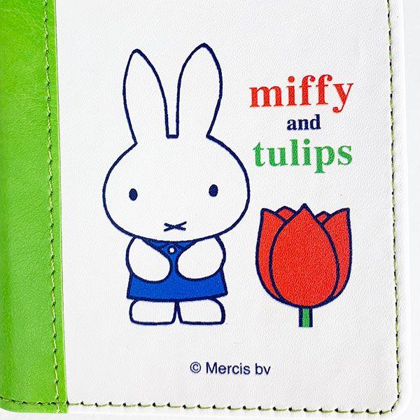 ミッフィー-ｍiffy-and-tulip-3way-スマホケース-スマホカバー-チューリップ-グリーン-Mサイズ-グッズ 商品画像3：キャラグッズPERFECT WORLD TOKYO