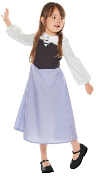 ディズニー-コスチューム-眠れる森の美女-子ども用オーロラ町娘S-仮装 商品画像2：キャラグッズPERFECT WORLD TOKYO