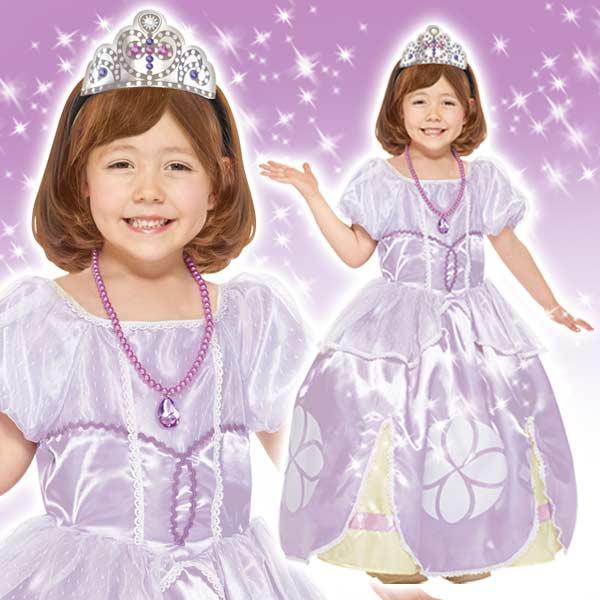 取寄品3週間前後ディズニーコスチューム子供女の子用Mサイズソフィアちいさなプリンセスソフィア仮装-4580370956474(MCD) 商品画像2：キャラグッズPERFECT WORLD TOKYO