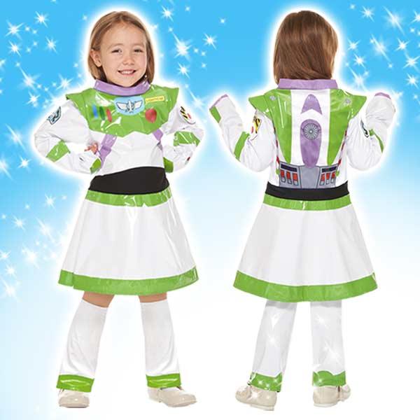 在庫限りディズニーコスチューム子供女の子用Sサイズバズトイストーリー仮装-4580370956528(MCD) 商品画像2：キャラグッズPERFECT WORLD TOKYO