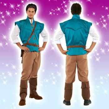 ディズニー-コスチューム-大人-男性用-フリンライダー-塔の上のラプンツェル-シャツ付きベスト-パンツ 商品画像2：キャラグッズPERFECT WORLD TOKYO