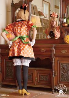 ディズニー-コスチューム-大人-女性用-ミニー-パンプキン