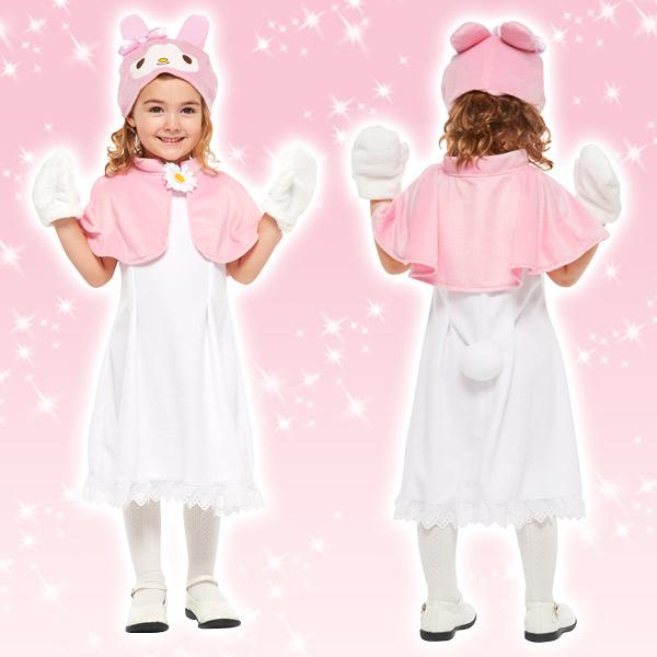 サンリオ-コスチューム-子供-女の子-用-Mサイズ-マイメロディ-ワンピース-仮装(MCD) 商品画像2：キャラグッズPERFECT WORLD TOKYO