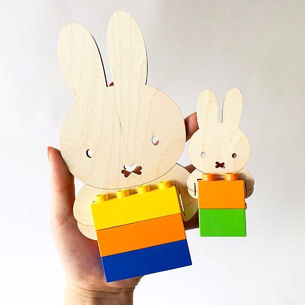 nijntje--ミッフィー-ブリッコン-木製-ブロック-インテリア-ナインチェ-オランダ-正規品--グッズ 商品画像13：キャラグッズPERFECT WORLD TOKYO