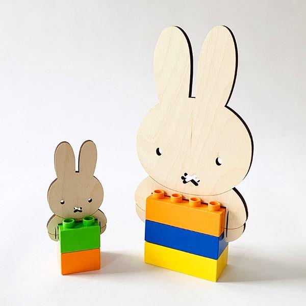 nijntje--ミッフィー-ブリッコン-木製-ブロック-インテリア-ナインチェ-オランダ-正規品--グッズ 商品画像6：キャラグッズPERFECT WORLD TOKYO