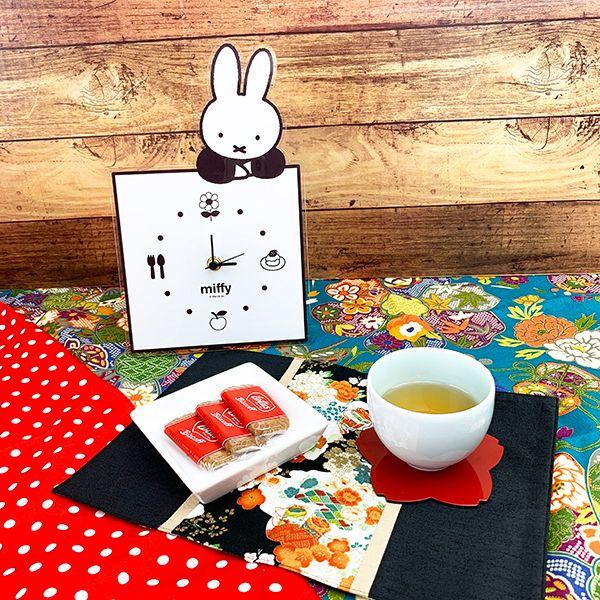 「一次予約受付開始」予約品3月上旬発売-ミッフィー-グッズ-MIFFY-インテリアクロック-のっかり-BK-モノクロ-時計(PWOR) 商品画像16：キャラグッズPERFECT WORLD TOKYO