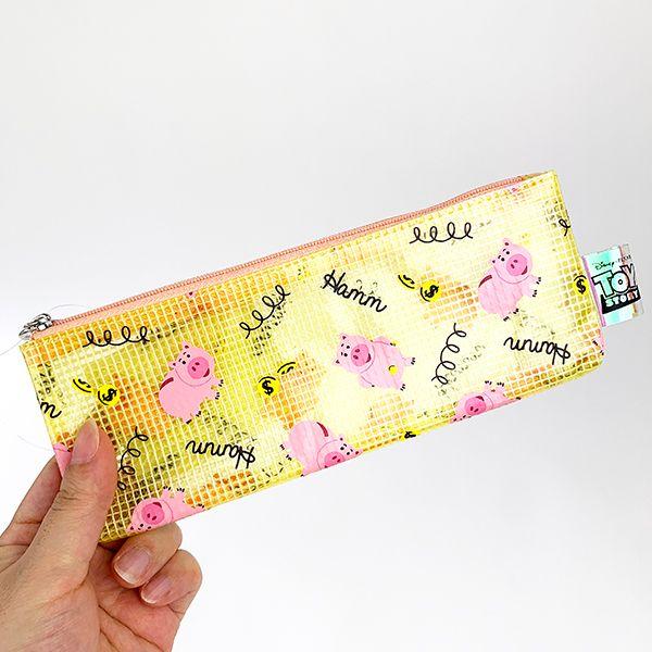 ディズニー-ハム-ディズニー-ハム-ペンポーチ-ポーチ-ペンケース-筆箱-トイストーリー-Disney-イエロー--(MCOR) 商品画像4：キャラグッズPERFECT WORLD TOKYO