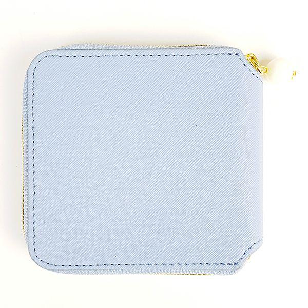 Disney-プリンセス-ディズニー-スクエアウォレット-アリス-Girls-Room-カードケース-財布-コンパクト-ブルー-グッズ 商品画像4：キャラグッズPERFECT WORLD TOKYO
