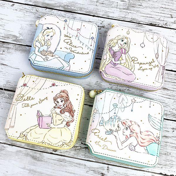 Disney-プリンセス-ディズニー-スクエアウォレット-ラプンツェル-Girls-Room-財布-ウォレット-四角-コンパクト-(MCOR) 商品画像7：キャラグッズPERFECT WORLD TOKYO