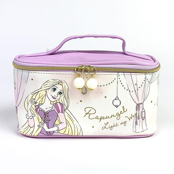 Disney-プリンセス-ディズニー-バニティポーチ-ラプンツェル-Girls-Room-立体-コスメ-メイク-パープル-グッズ--(MCOR) 商品画像1：キャラグッズPERFECT WORLD TOKYO
