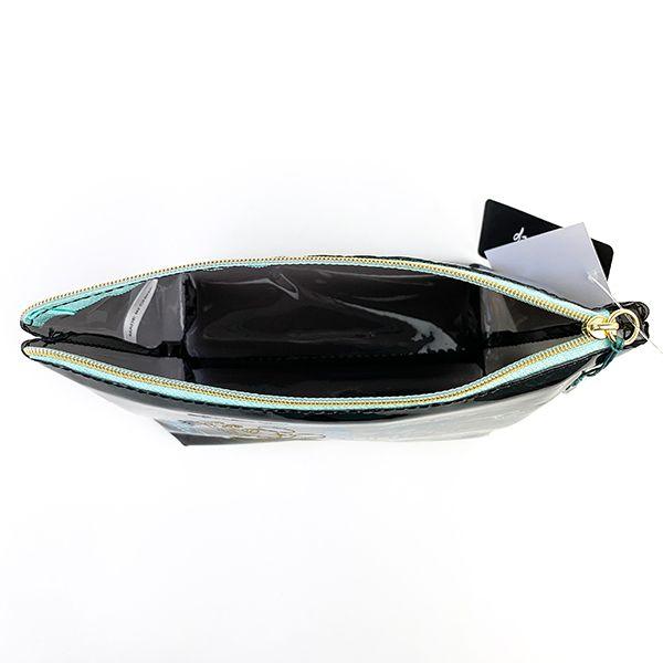 ディズニー-ミッキー-ビニールポーチBL-ネオン-ミッキー-Disney-ネオンシリーズ-ポーチ-グッズ-小物入れ-ブルー--(MCOR) 商品画像5：キャラグッズPERFECT WORLD TOKYO