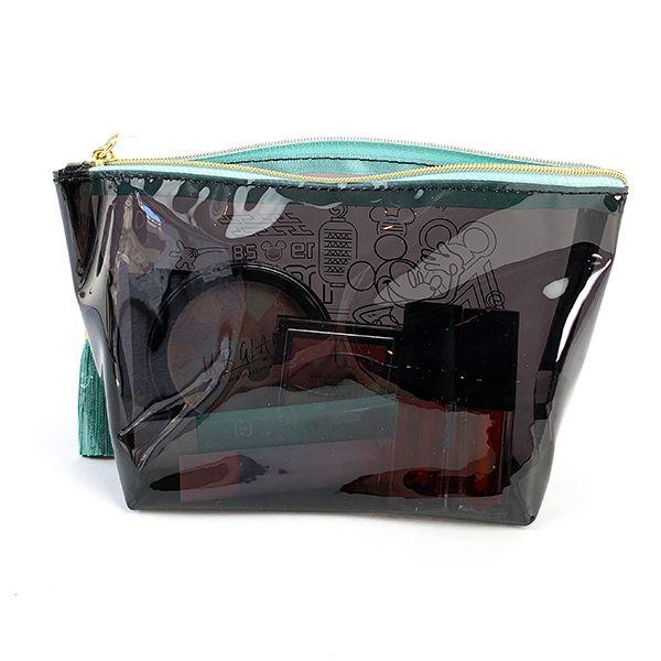 ディズニー-ミッキー-ビニールポーチBL-ネオン-ミッキー-Disney-ネオンシリーズ-ポーチ-グッズ-小物入れ-ブルー--(MCOR) 商品画像6：キャラグッズPERFECT WORLD TOKYO