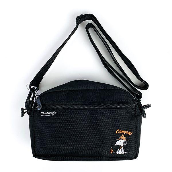 PEANUTS-スヌーピー-YAKPAK-ボックスショルダー-キャンピング-ミニバッグ-ショルダー-グッズ--(MCOR) 商品画像1：キャラグッズPERFECT WORLD TOKYO