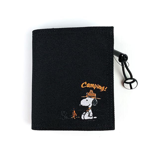 PEANUTS-スヌーピー-YAKPAK-ウォレット-キャンピング-お財布-コインケース--グッズ--(MCOR) 商品画像1：キャラグッズPERFECT WORLD TOKYO