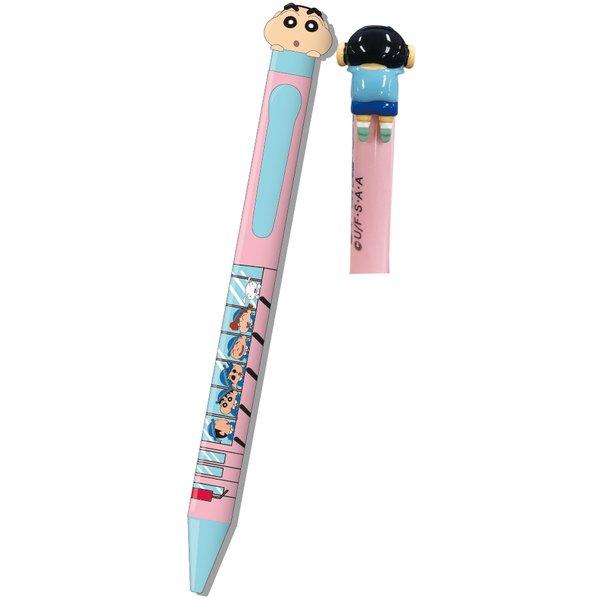 クレヨンしんちゃん-のっかりペン-ボールペン-幼稚園しんちゃん-グッズ