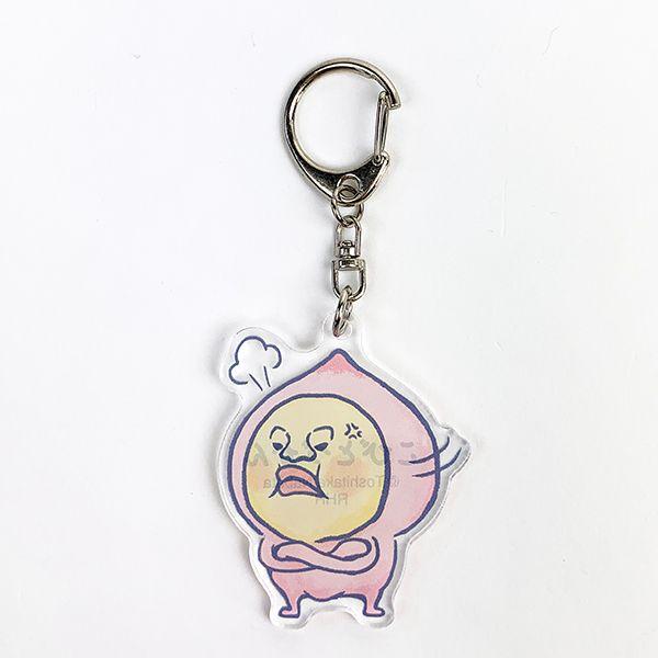 こびとづかん-アクリルキーホルダー-怒-カクレモモジリ-アクリル-入園-グッズ--(MCOR)(MCD) 商品画像1：キャラグッズPERFECT WORLD TOKYO