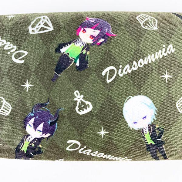 ディズニー-ツイステッドワンダーランド-メガネケース-ディアソムニア寮-ツイステ-メガネ-メガネクロス-グリーン-グッズ--(MCOR)(MCD) 商品画像3：キャラグッズPERFECT WORLD TOKYO
