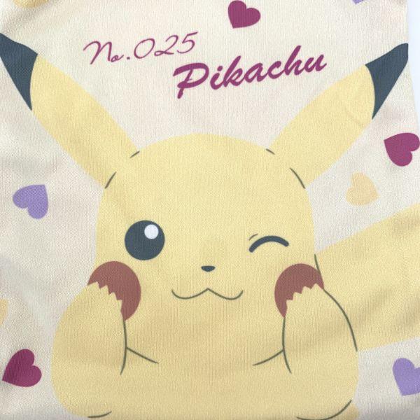 ポケットモンスター-ピカチュウ-巾着-ポケモン-小物入れ-クリーム-グッズ--(MCOR) 商品画像3：キャラグッズPERFECT WORLD TOKYO