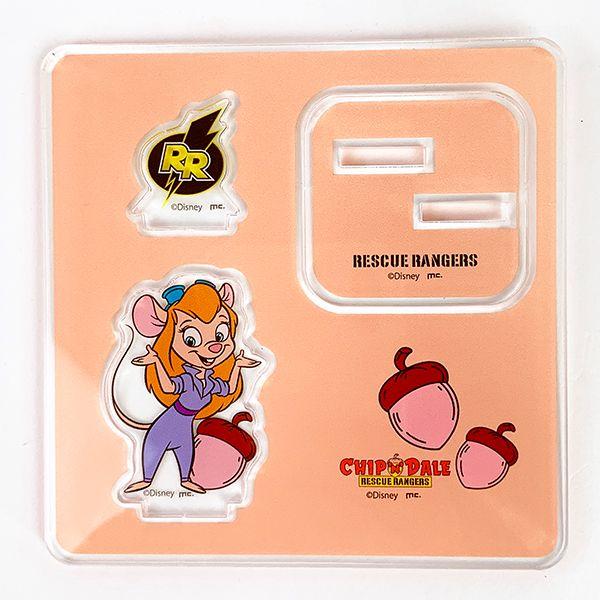 WDI ディズニー　ピンバッジ　レスキューレンジャー　チップ　デール　ガジェット ディズニー-レスキューレンジャー-アクリルスタンド-ガジェット-チップ