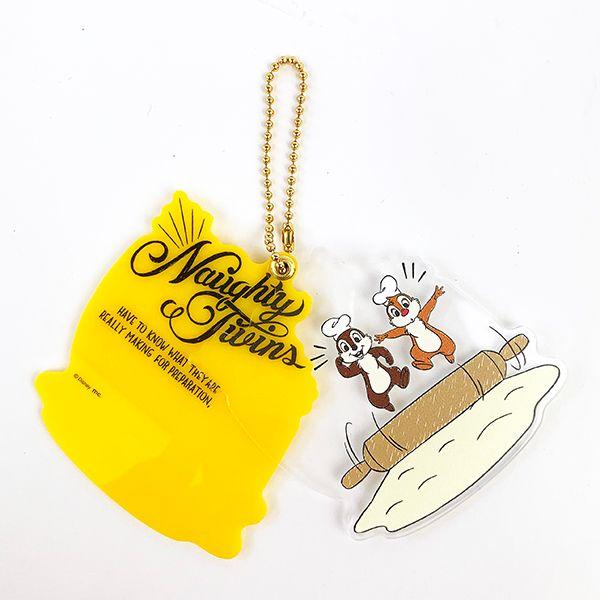 ディズニー-チップ＆デール-スライドアクリルキーホルダーYE-チップ＆デール-キーホルダー-Disney-グッズ--(MCOR) 商品画像2：キャラグッズPERFECT WORLD TOKYO