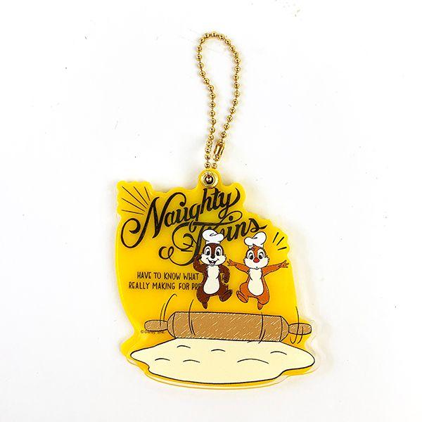 ディズニー-チップ＆デール-スライドアクリルキーホルダーYE-チップ＆デール-キーホルダー-Disney-グッズ--(MCOR) 商品画像1：キャラグッズPERFECT WORLD TOKYO