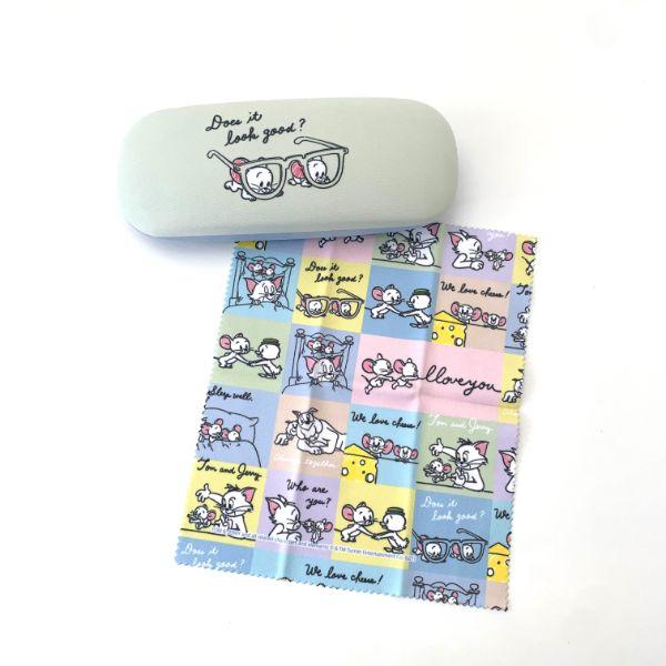 トムとジェリー-トム-ジェリー-メガネケース-メガネ-眼鏡-めがねケース-収納-クロス付き----(MCOR) 商品画像1：キャラグッズPERFECT WORLD TOKYO