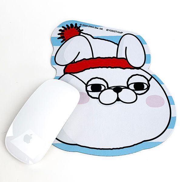 ヨッシースタンプ-うさぎさん-ヨッシースタンプ-×-ウォーリーをさがせ！マウスパッド-うさぎさん-PC-マウス-パソコン-キーボード-(MCOR) 商品画像4：キャラグッズPERFECT WORLD TOKYO