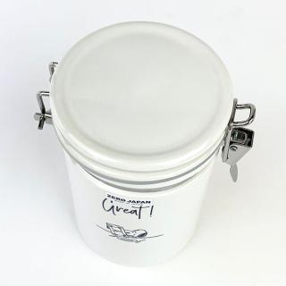 スヌーピー--キャニスター-L-テーブル柄-スヌーピー-陶器-日本製