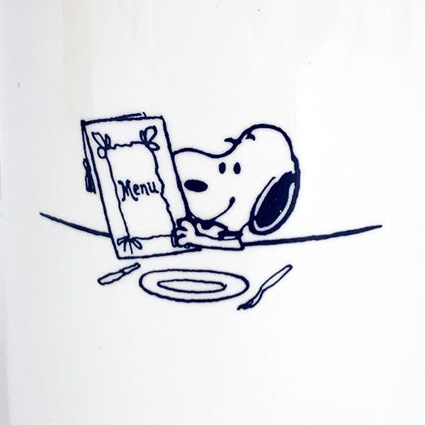 スヌーピー--シュガーポット-テーブル柄-ギフト陶器-おしゃれ-砂糖入れ-シュガー-キッチン小物-調味料入れ-北欧雑貨-白-日本製-(MCOR) 商品画像3：キャラグッズPERFECT WORLD TOKYO