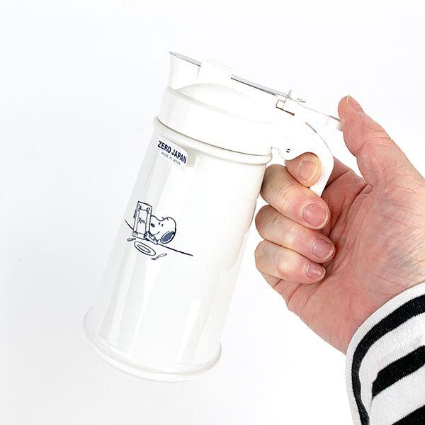 スヌーピー--シュガーポット-テーブル柄-ギフト陶器-おしゃれ-砂糖入れ-シュガー-キッチン小物-調味料入れ-北欧雑貨-白-日本製-(MCOR) 商品画像8：キャラグッズPERFECT WORLD TOKYO
