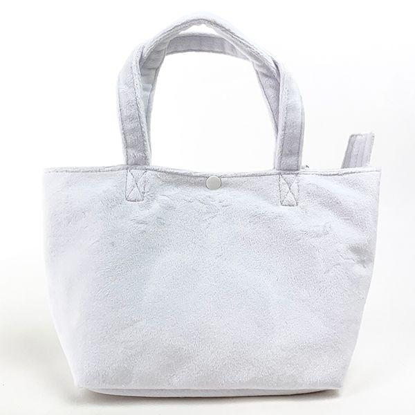 ミッフィー-ミッフィー-もこもこ2wayバッグmiffy　WH-保冷バッグ　ランチバッグ-ホワイト-グッズ 商品画像3：キャラグッズPERFECT WORLD TOKYO